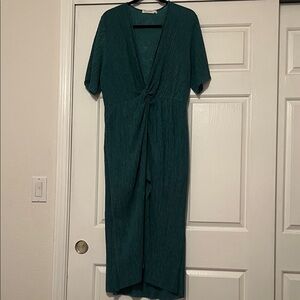 All the Favor Elegant Green Dress